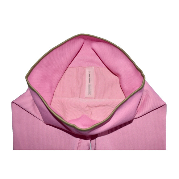 A4 NEW OUTDOOR VOICES Pink Stretchy Seamless Rib High Rise Legging Size S - Picture 3 of 5